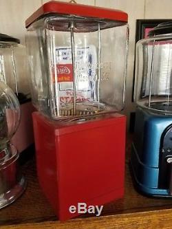 VINTAGE- Coca Cola THEMED Northwestern Candy / Gumball Machine Glass globe NICE