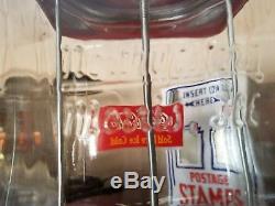 VINTAGE- Coca Cola THEMED Northwestern Candy / Gumball Machine Glass globe NICE