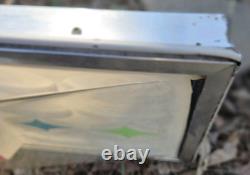 VINTAGE Drink Coca Cola Vending Machine Panel Sign Display Starburst