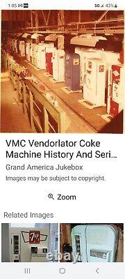 VMC 81 RC COLA SODA Machine Professional Restoration! Vendo 44 81 NEHI jukebox