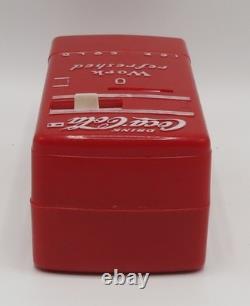 VTG 1950's Coca-Cola Vending Machine Bank, Original Box