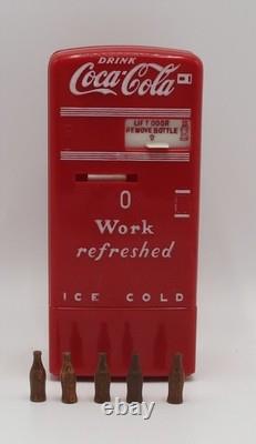 VTG 1950's Coca-Cola Vending Machine Bank, Original Box