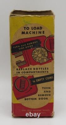 VTG 1950's Coca-Cola Vending Machine Bank, Original Box