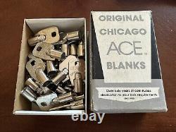 VTG Chicago Lock Co Vending Machine Round Tubular Barrel 11 Key 137CLC BOX OF 36