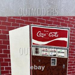 VTG Original Painting Mid Century Modern Coca-Cola Machine Vending Machine Retro