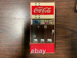 VTG Rare 1996 Coca Cola Mini Vending Machine Rare Tested Working