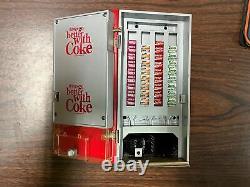 VTG Rare 1996 Coca Cola Mini Vending Machine Rare Tested Working