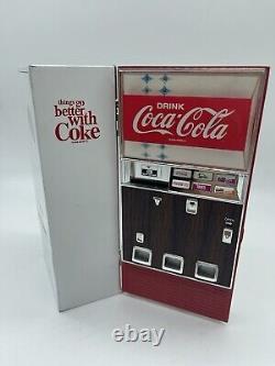 VTG Rare 1996 Coca Cola Mini Vending Machine Rare Tested Working Sings & Lights