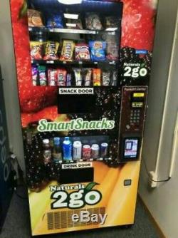 Vending Machine COMBO SODA / SNACK candy pop Office Deli Food truck Genesis