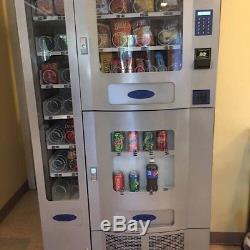 Vending Machine Seaga COMBO SODA / SNACK candy pop Office Deli Food truck