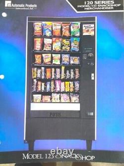 Vending Shop Cold Drinks Time / Refrigerated / 115V 5 Flavors / 40 Cans