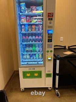 VenditforLess 4 Wide V1M Combo Snack and Drink Vending Machine