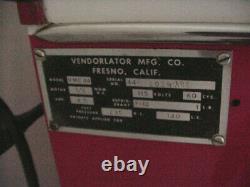 Vendo 1955 Original Paint Coke Vending Machine With Wheels Vmc-44 Pick Up Only