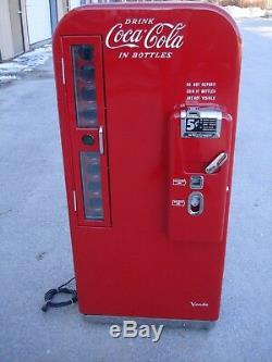 Vendo 1955 Vendo 81A Multi Vend Coke Machine Professionally Restored