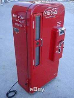 Vendo 1955 Vendo 81A Multi Vend Coke Machine Professionally Restored