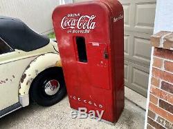 Vendo 39 50's Coke, Mancave, CocaCola, Soda Pop Vending Machine, Original, Will SHIP