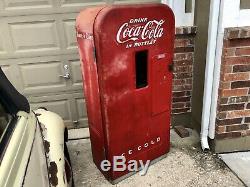 Vendo 39 50's Coke, Mancave, CocaCola, Soda Pop Vending Machine, Original, Will SHIP