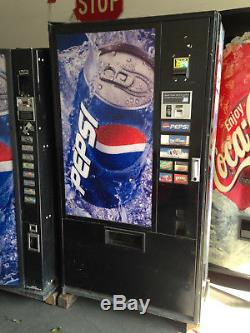 Vendo 407-7 Soda Vending Machine WithCoin & Bill Accept (Pepsi)