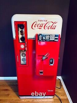 Vendo 56 Coke Machine Fully Restored by Ricks Restorations in Las Vegas