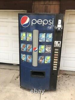 Vendo 601 Soda Vending Machine Pepsi Graphic