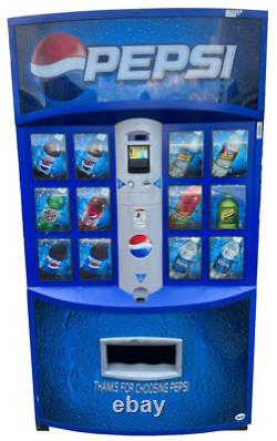 Vendo 721 HVV Pepsi Beverage Soda Vending Machine MDB with Nayax VPOS Touch CC