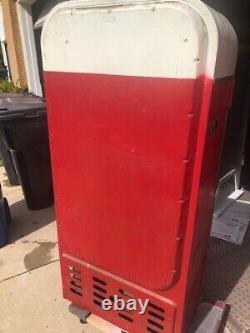 Vendo 80 Coca-Cola Machine- Cools, Coin Mech Works, Inside Cylinders turns