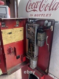 Vendo 80 Coca-Cola Machine- Cools, Coin Mech Works, Inside Cylinders turns