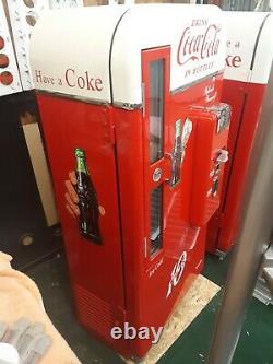 Vendo 81 B 1956 Coca Cola Coke Machine Restored BEST IN THE USA Red Face Stack