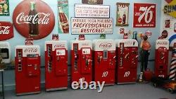 Vendo 81 B 1956 Coca Cola Coke Machine Restored BEST IN THE USA Red Face Stack