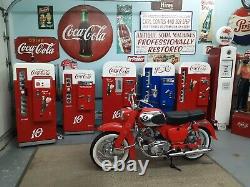 Vendo 81 B 1956 Coca Cola Coke Machine Restored BEST IN THE USA Red Face Stack