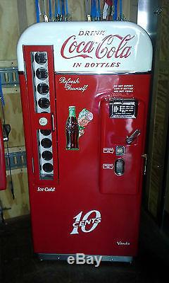 Vendo 81 B Coca Cola Coke Machine BEST IN USA! Professional Restoration 44 39 56