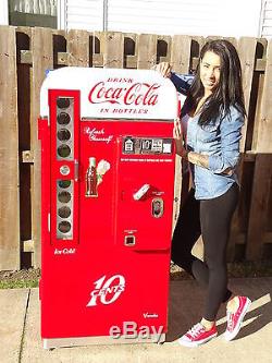Vendo 81 D #2 1958 Coca Cola Coke Machine Pro Restoration BEST IN THE USA! CALL
