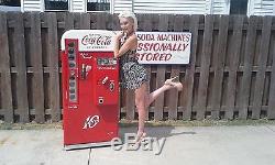 Vendo 81 D #2 1958 Coca Cola Coke Machine Pro Restoration BEST IN USA! CORVETTE