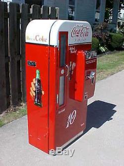 Vendo 81 D Coca Cola Coke Machine, American Icon Professional Restoration 44 39