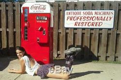 Vendo 81 D Coca Cola Coke Machine BEST IN THE USA! Professional Restoration 44