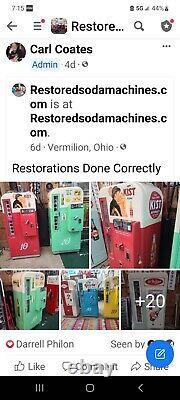 Vendo 81 KIST Soda Coca-Cola Coke Machine Pro Restoration! 44 39 56 VMC 81