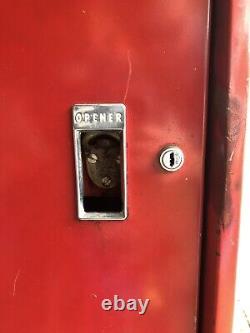 Vendo 92 Coca-Cola Vending Machine 1960's-1970's WORKING Cooling Coke Vintage