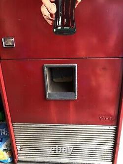 Vendo 92 Coca-Cola Vending Machine 1960's-1970's WORKING Cooling Coke Vintage