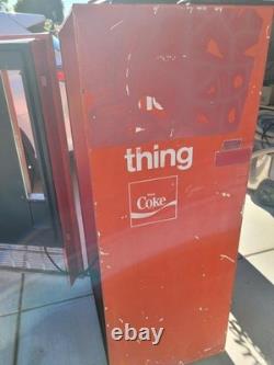 Vendo Coca-Cola Soda Vending Machine Red Collectible 25 Cent