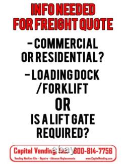 Vendo Cold Drink Vending Soda Machine Credit Card Compatible