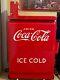 Vendo Junior 10 cent coke machine. Runs well. New inside rack
