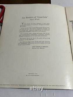 Vendo Model 123 & 139 / 159 Coca Cola Soda Vintage 1941 Parts & Service Manual