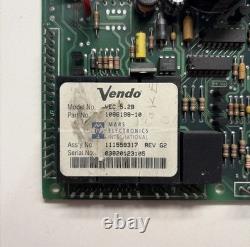 Vendo Soda Vending Machine Main Control Board VEC 5.2B 511, 480, 510, 601 tested