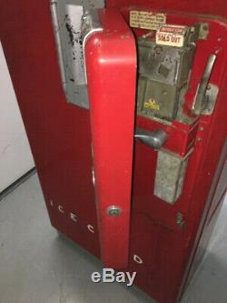 Vendo V-39 Coca-Cola Vending Machine, original & complete condition with manual