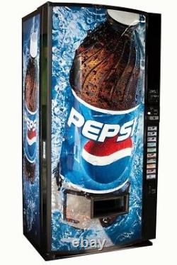 Vendo V-Max Soda Vending Machine Pepsi Graphic FREE SHIPPING