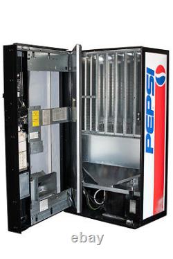 Vendo V407 Refurbished Single Price Soda Vending Machine Pepsi FREE SHIPPING