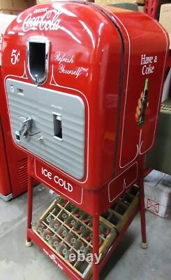Vendorlator Model 27 Coca Cola Machine circa 1950's fully restored
