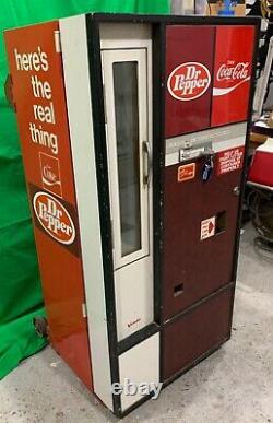 Very Nice Vendo HA56E Vintage Coke Machine Cools, Vends, Lights Up. Sweet