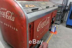 Victor C-31 Coca Cola Cooler, unrestored, Complete