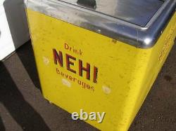 Vintage 1940's-1950's Royal Crown Cola & Nehi Chest Cooler in Nice Condition